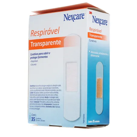 Curativo Nexcare Transparente Caixa 35un 
  360-22