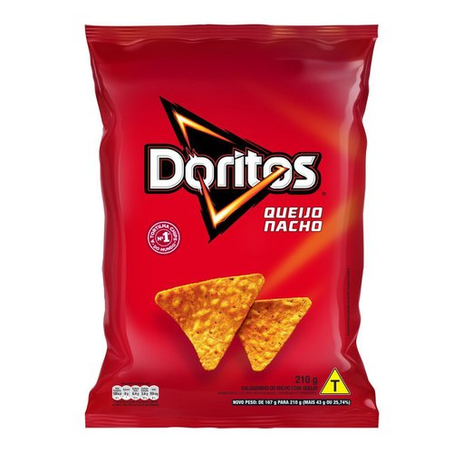 Salgadinho Doritos Queijo Nacho Pacote 183G