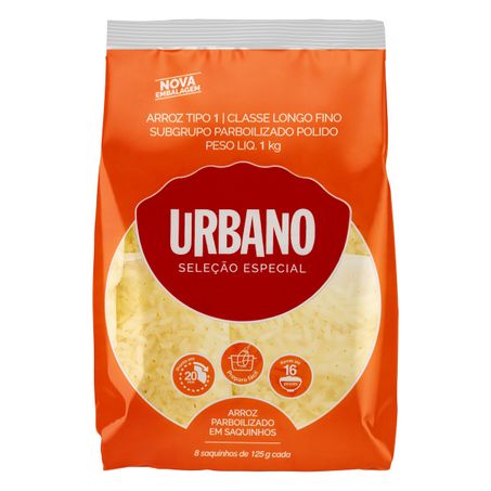 ARROZ PARBOILIZADO TIPO 1 URBANO SELEÇÃO ESPECIAL COM 8 UNIDADES