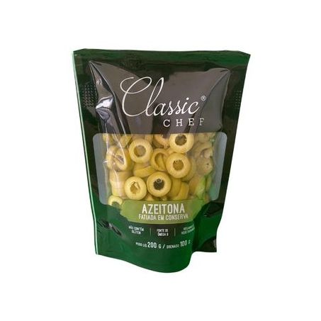 AZEITONAS CLASSIC 100G SACHE FATIADA