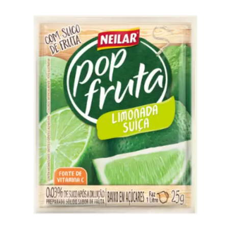 Refresco pop fruta limonada suica 25g.