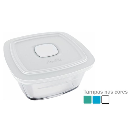 Tigela Marinex Facilita Vap com Tampa 1L