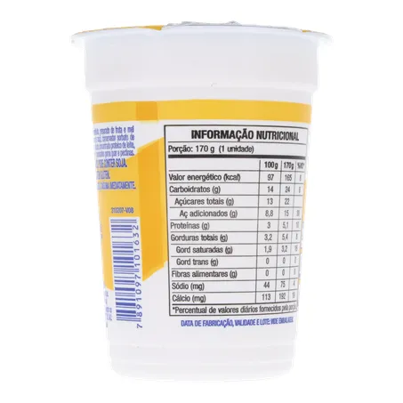 Iogurte Natural Batavo Mel 170G 360-19