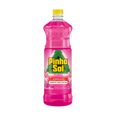 Desinfetante Pinho Sol Floral 1l