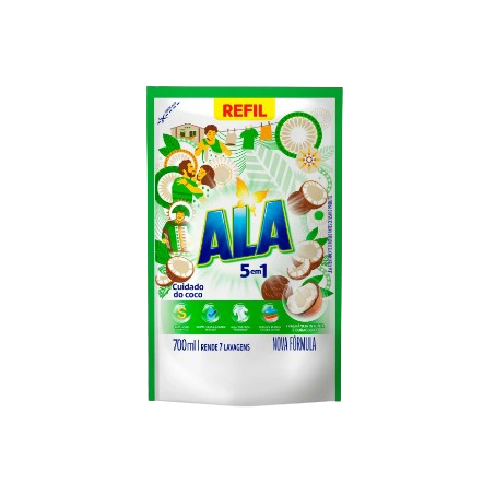 Lava roupa ala coco sh 700ml