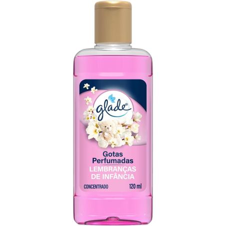 Limpador Glade 120ml Gotas Perfumadas Lembrancas De Infancia