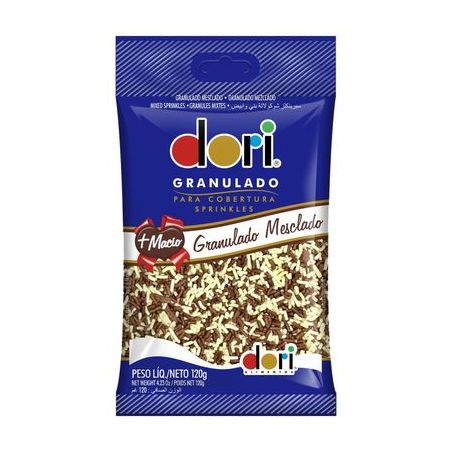 Chocolate granulado dori mesclado 120g