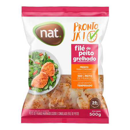 Filé de Peito de Frango Grelhado Nat 500G