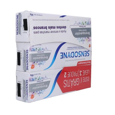 Creme Dental Sensodyne 50g Lv3 Pg2 Branqueador Extra Fresh 360-13