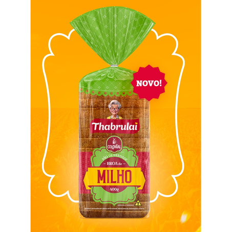 Pao Thabrulai 400g Milho .