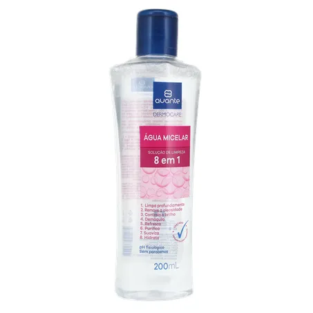 ÁGUA MICELAR AVANTE 8EM1 100ML 360-34