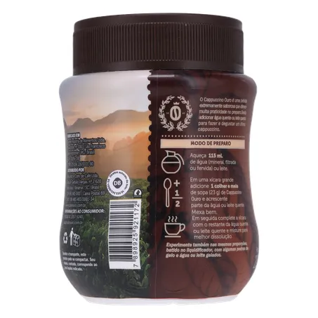 Café ouro cappuccino 200g 360-23