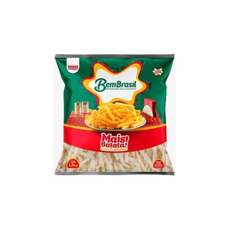 BATATA PALITO 1,5KG BEMBRASIL MAIS BATATA