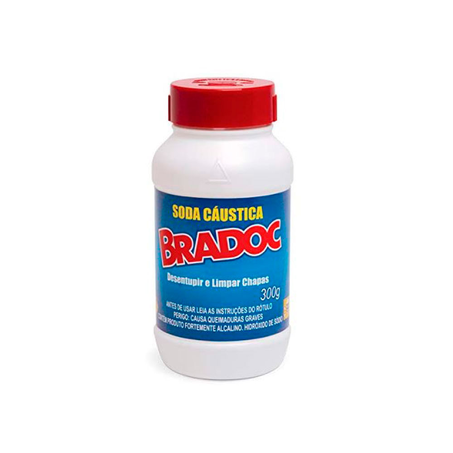 Soda Cáustica Bradoc 300G