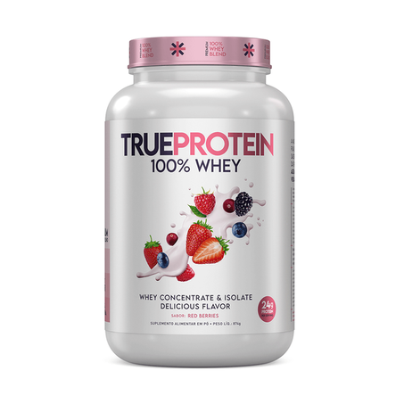 True Whey Protein 100% Red Berries 874g