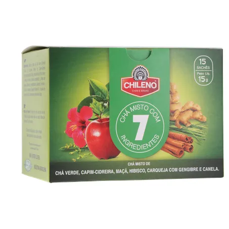 Cha chileno misto 7 ingredientes 15g 360-34