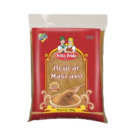 Açúcar Mascavo Fritz E Frida 500G