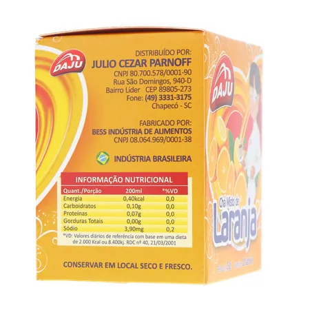 Cha daju laranja 10sc 360-29