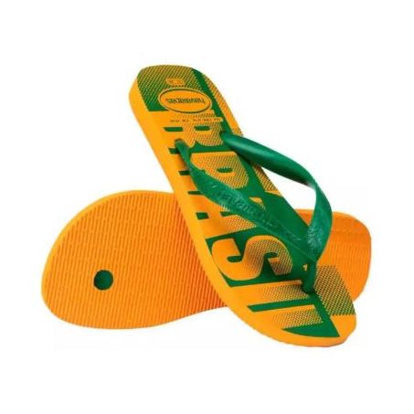 SANDALIA HAVAIANAS 39/40 VAI BRASIL AMARELO POP   
