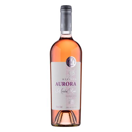 VINHO BRASILEIRO ROSÉ SECO RESERVA AURORA MERLOT