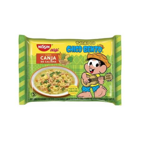 Macarrao instantaneo nissin miojo canja de galinha 70g