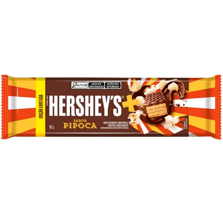 CHOCOLATE HERSHEY'S PIPOCA POPCORN 102G