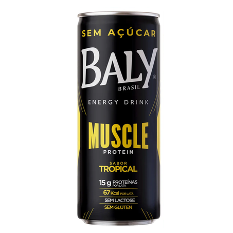 ENERGÉTICO BALY MUSCLE PROTEIN 250ML SABOR TROPICA