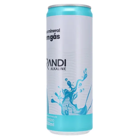 ÁGUA MINERAL SARANDI ALKALINE SEM GÁS LATA 350ML 360-6