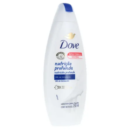 SAB LIQ DOVE 250ML NUTRICAO PROFUN 360-33
