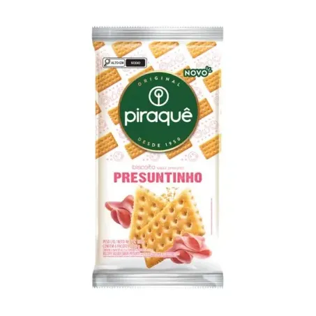Biscoito piraque presuntinho 138g
