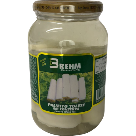 PALMITO BREHM 300G TOLETE