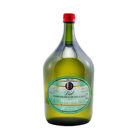 VINHO DE MESA FAMILIA VIEL BRANCO SECO NIÁGARA GARRAFA  2L