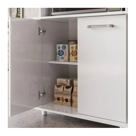 NICIOLI BALCAO ISIS MICRO FORNO BCO/BCO UV PTA     360-2