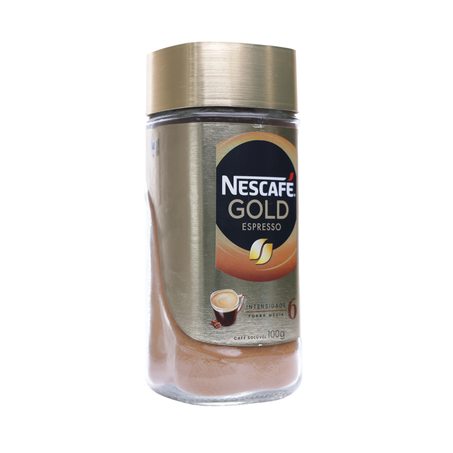 Café Nescafé Solúvel Gold 6 Vidro 100g 
  360-55