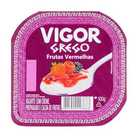 Iogurte vigor grego frut.verm.100g