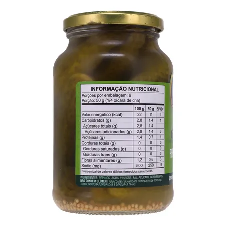 Pepino em Conserva Quintães Vidro 300G 360-25