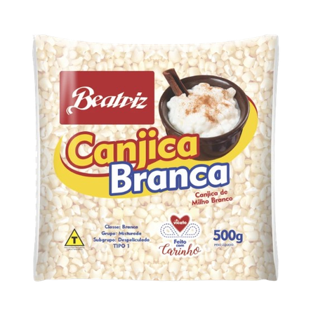 CANJICA DE MILHO BEATRIZ BRANCA 500G