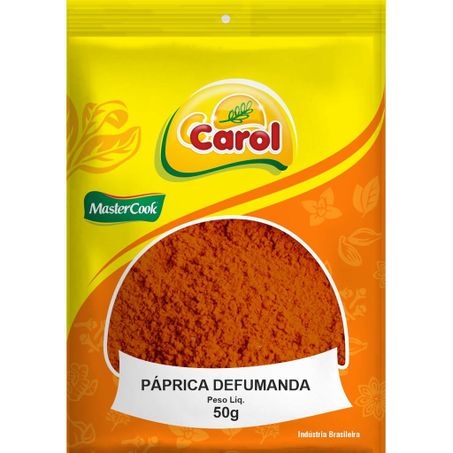 Páprica defumada em pó carol sachê 50g