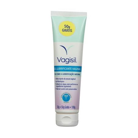 Gel lubrificante intimo vagisil 100g