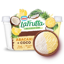 Sorvete LAFRUTTA Abacaxi + Coco 1 Litro