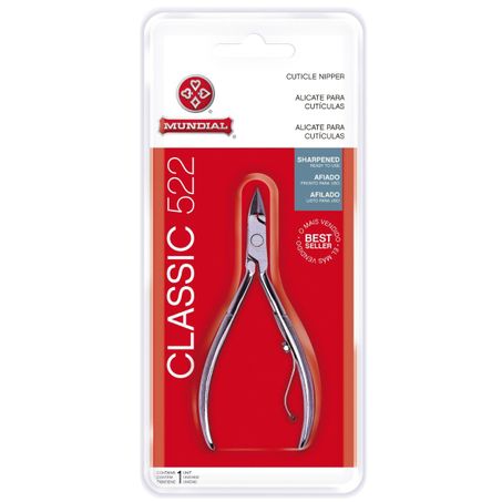 ALICATE PARA CUTÍCULAS PROFISSIONAL MUNDIAL REF.522