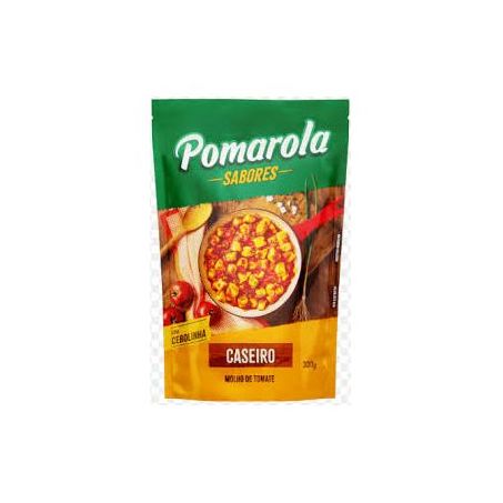 Molho de tomate pomarola caseiro classico sachê 300g