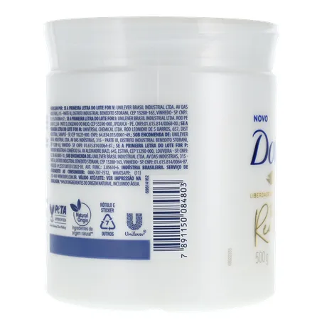 Máscara de Tratamento Texturas Reais Ondulados, Cacheados e Crespos Azeite de Oliva Dove 500G 360-25