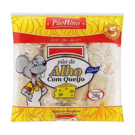 Pao Alho Nino 290g Queijo