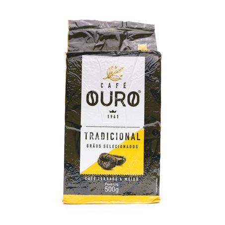 CAFÉ PÓ OURO VÁCUO TRADICIONAL 500G
