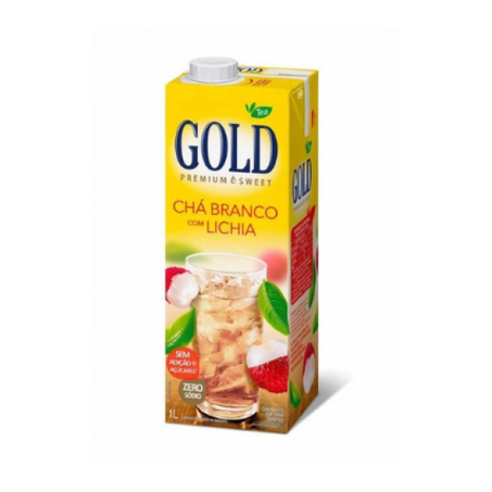 CHA GOLD 1 LT BRANCO C/LICHIA 