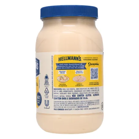 MAIONESE HELLMANN'S POTE 500G 360-10