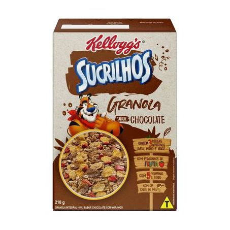 GRANOLA KELLOGGS SUCRILHOS GRANOLA CHOC 210G