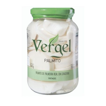 Palmito vergel fatiado 300g