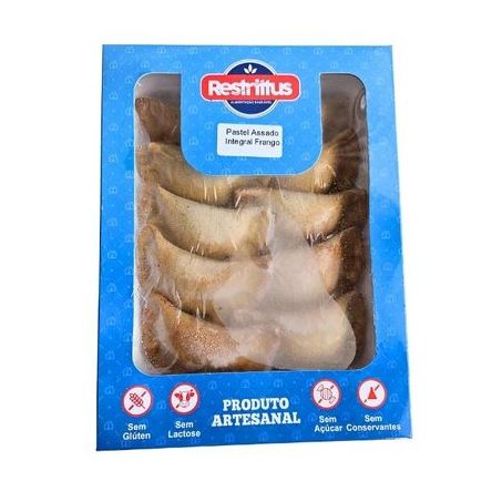 PASTEL ASSADO INTEGRAL FRANGO RESTRITTUS 350G